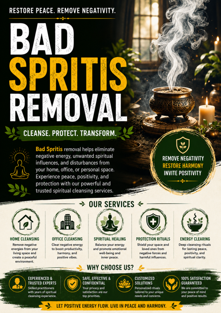 Bad Spritis Removal